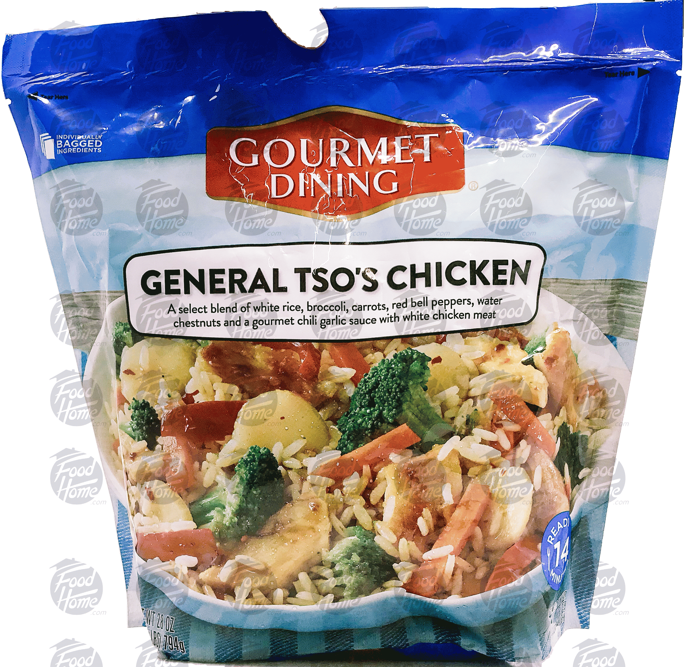 Gourmet Dining  general tso's chicken, individually bagged ingredients Full-Size Picture